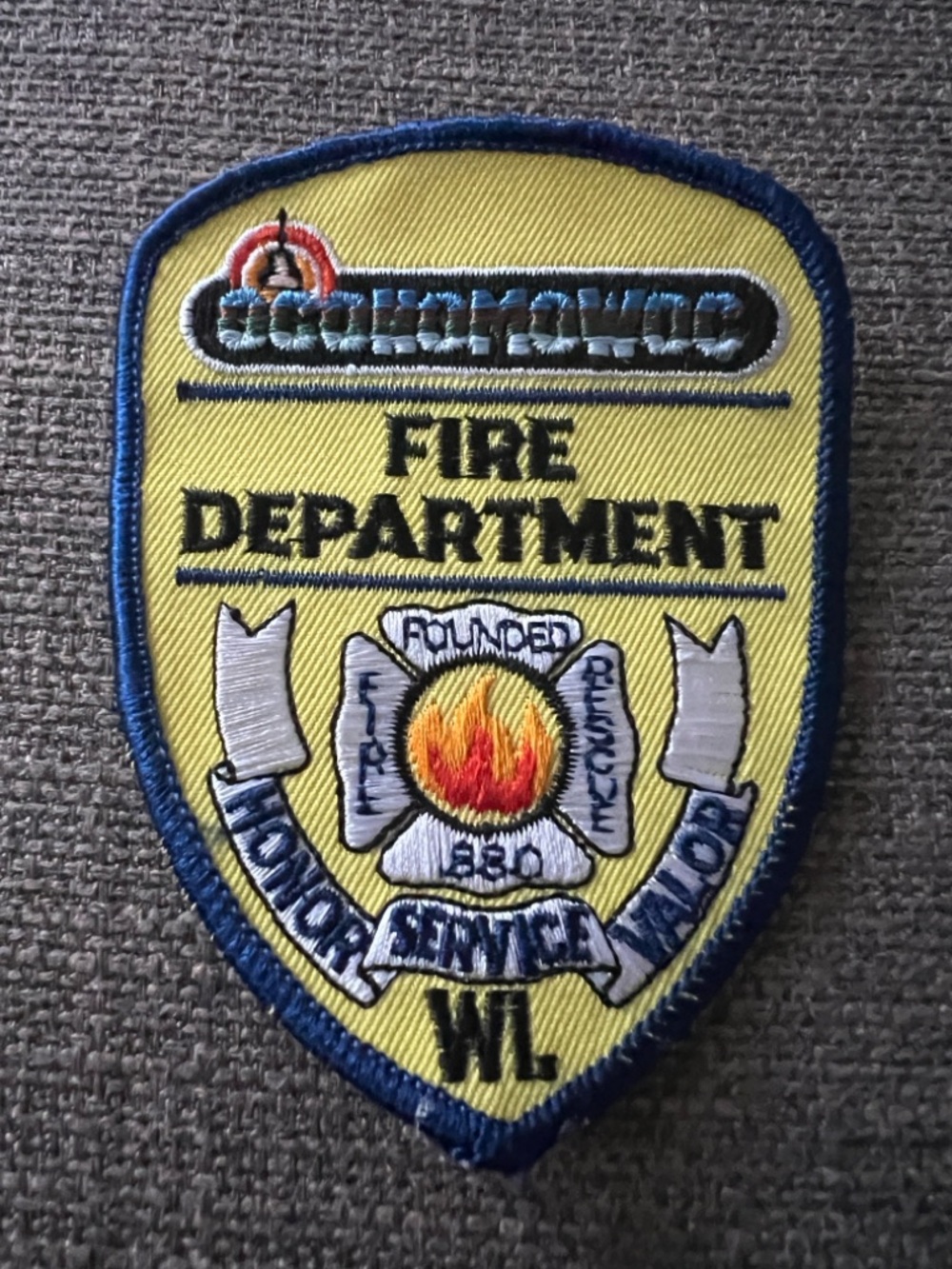 NEW Rare OCOKOMOWOC Fire Patch